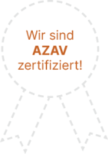 Wir sind AZAV zertifiziert!